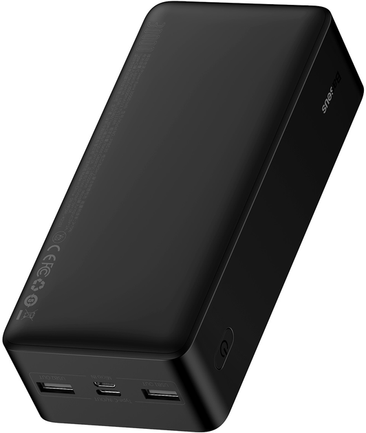 Повербанк BASEUS Bipow 30000 mAh 15W Black (PPDML-K01/PPBD050201) - фото 3