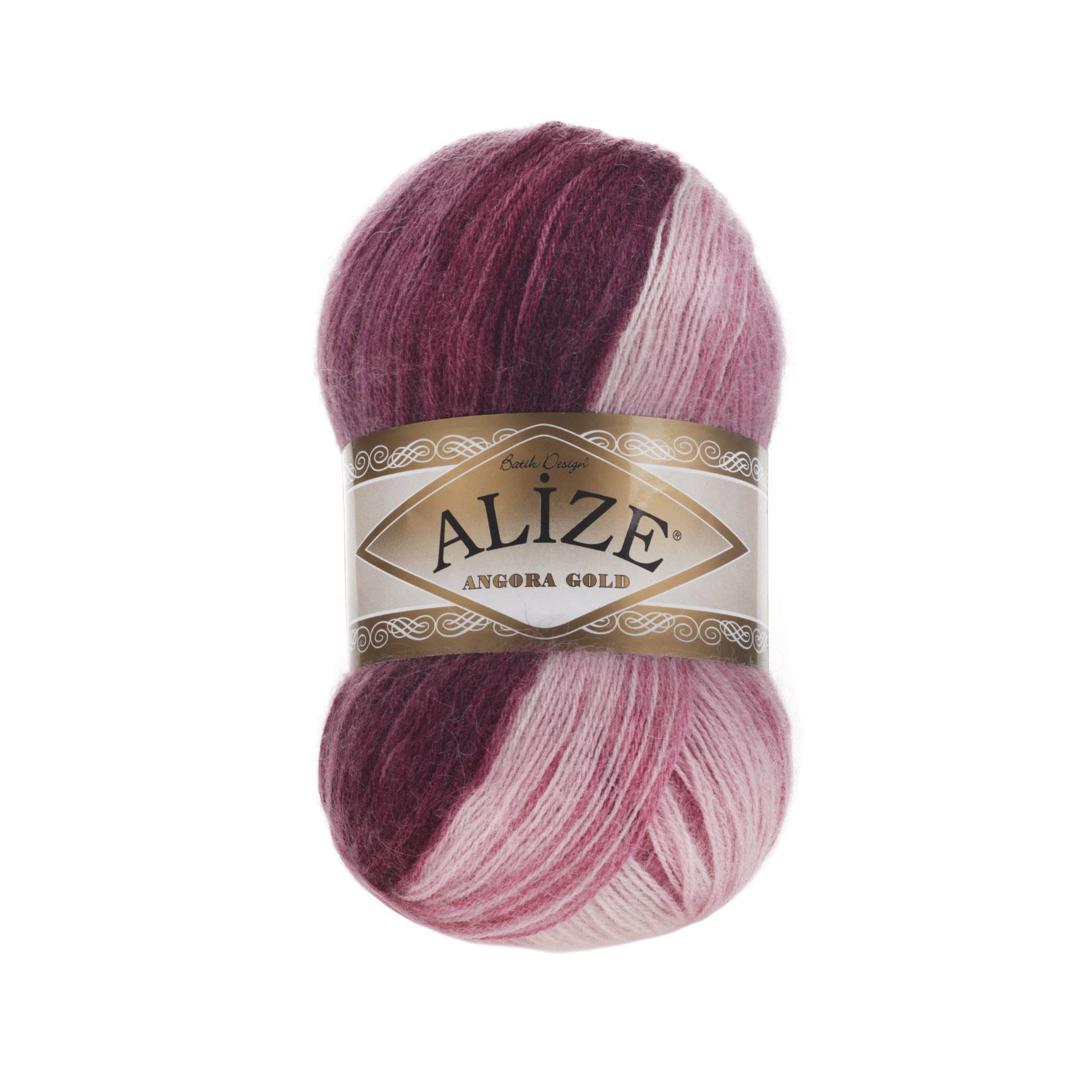 Пряжа Alize Angora Gold Batik 1895 (6330)