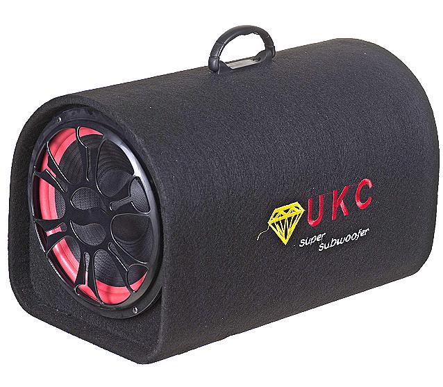 Колонка бездротова Сабвуфер Bluetooth FM 12В і 220В 1800W UKC 1008BT чорний