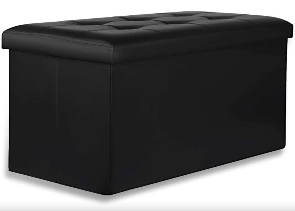 Пуф Leobert Mery 97 л экокожа Черный (4849)