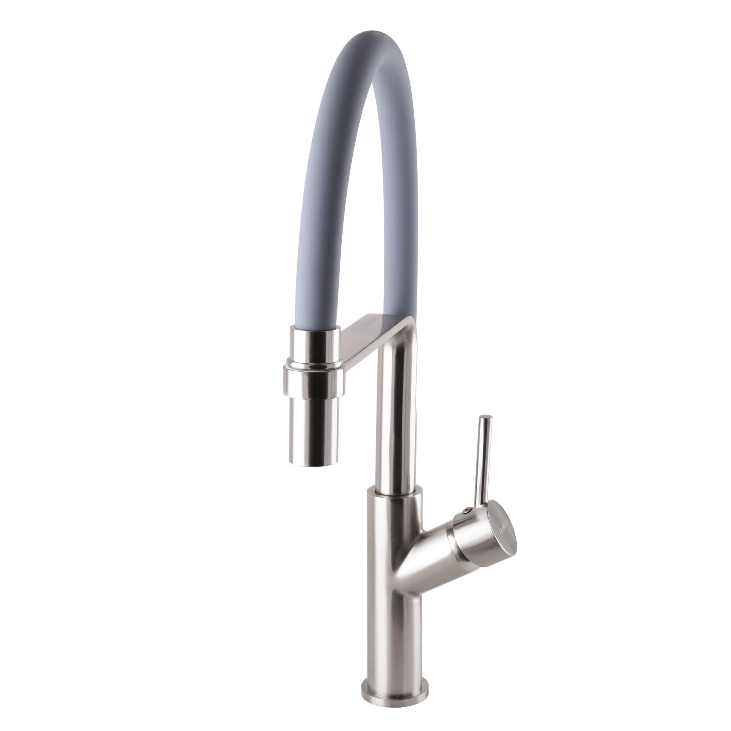 Змішувач для кухні DENVER Nickel DNG01 Сірий - фото 7 Змішувач для кухні DENVER Nickel DNG01 Сірий - фото 7