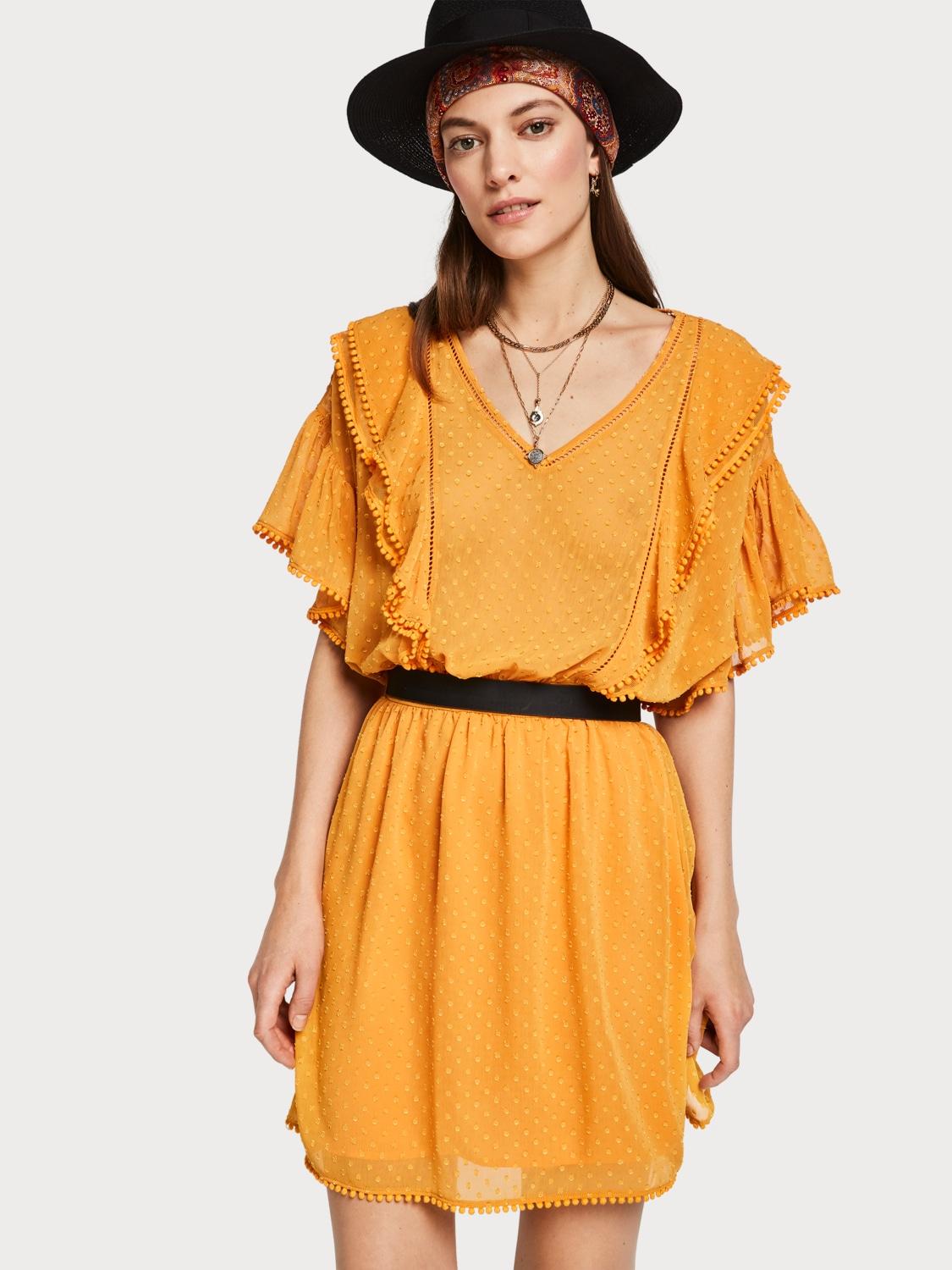 Платье Scotch & Soda XL Желтый (149838b31)