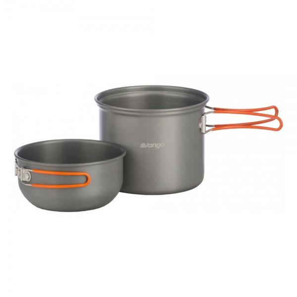 Набор посуды Vango Hard Anodised Cook Kit 1 Person Grey