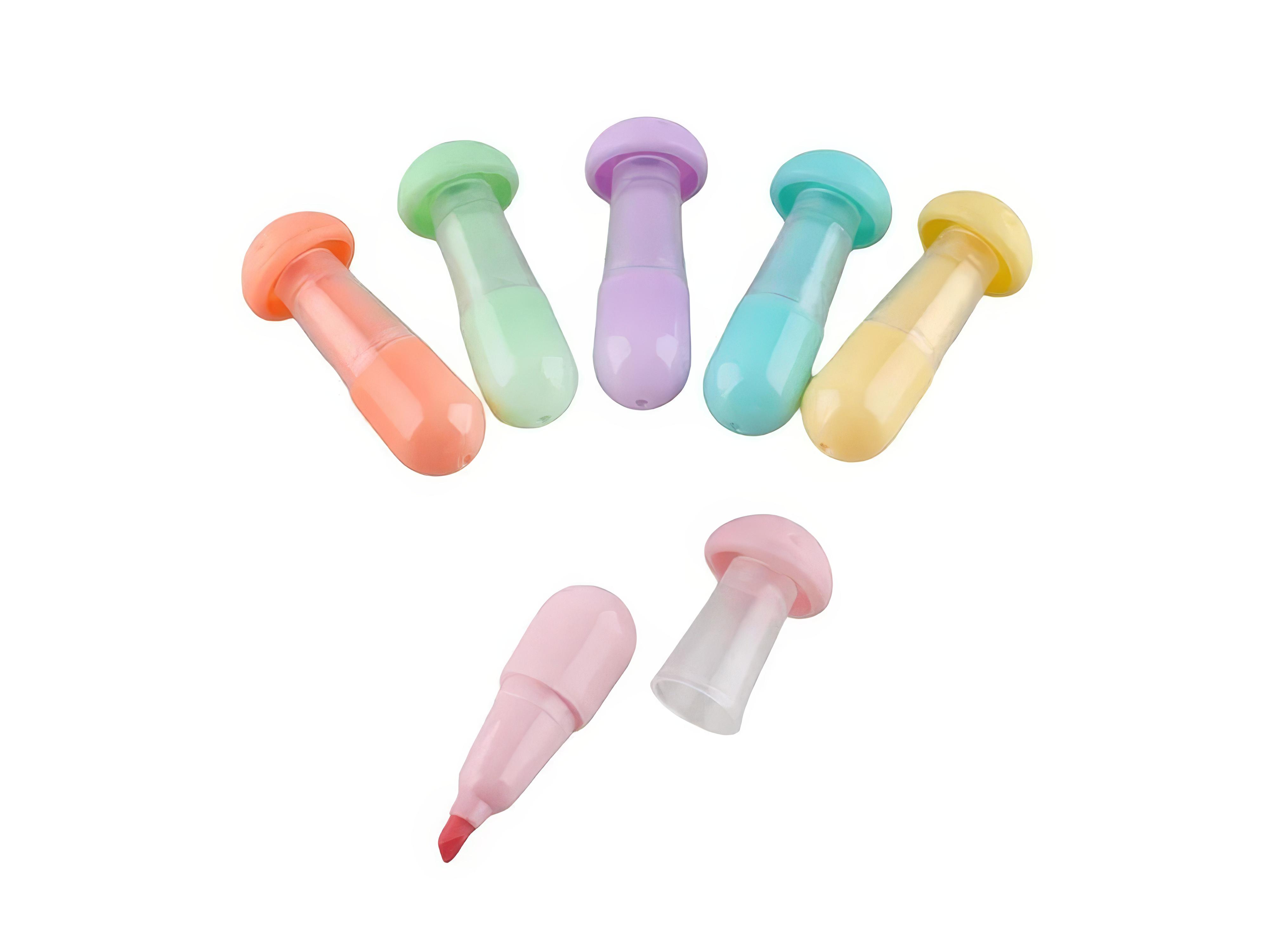 Маркер текстовый Stenson WW00883 6 цветов (594638)