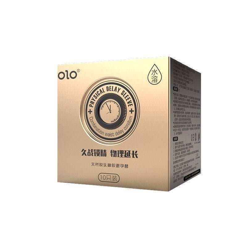 Презервативи OLO Physical Delay Sleeve з затримкою еякуляції 10 шт. (500000017)