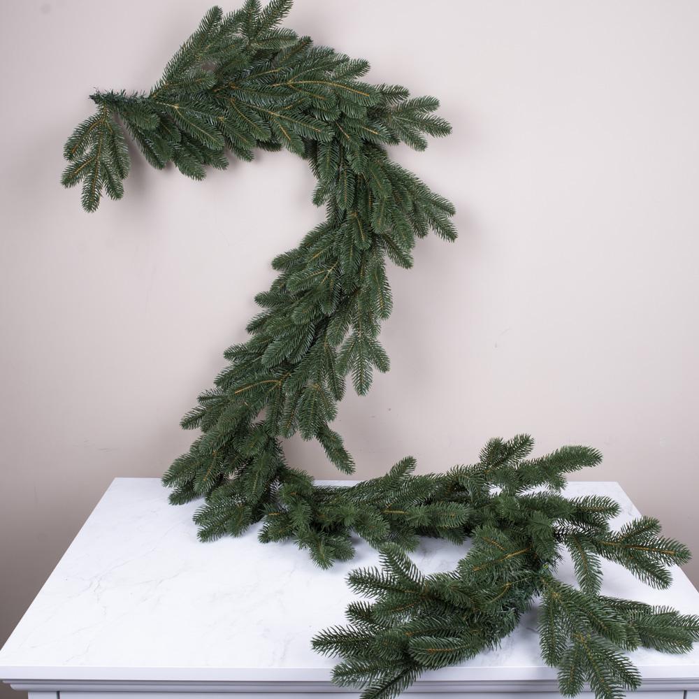 Гірлянда з ялини 2 м Зелений (3027) - фото 1 Гірлянда з ялини 2 м Зелений (3027) - фото 1
