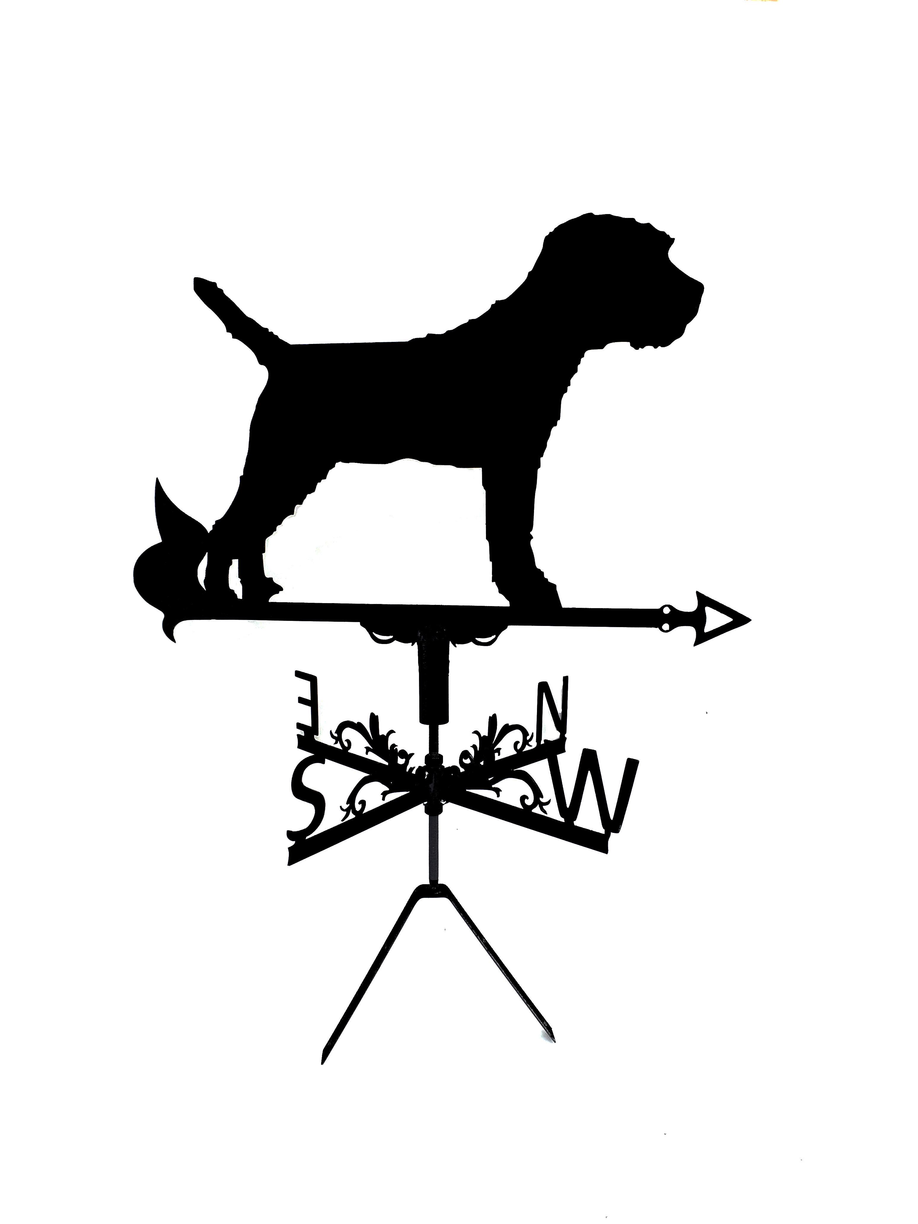 Флюгер на беседку/колодец Пёс №2 (27384532)