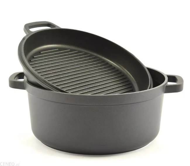 Кастрюля и крышка-сковорода гриль MR-4120 D20 см 2,55 л (NA000194)