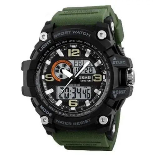 Годинник наручний чоловічий Skmei 1283AG Army Green (tf4643)