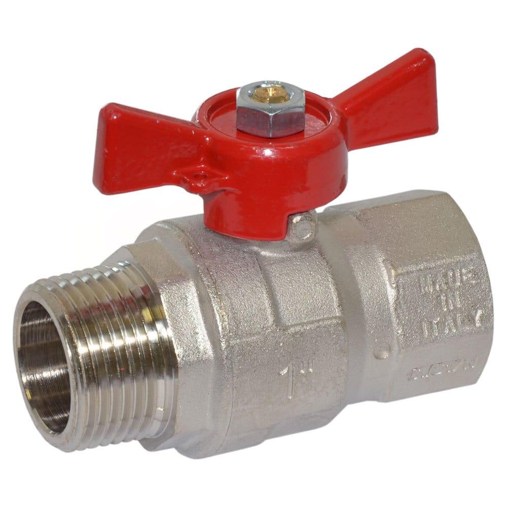 Кран кульовий Bonomi Missouri 1" ВЗ прямий латунь (79570008) Кран кульовий Bonomi Missouri 1" ВЗ прямий латунь (79570008)