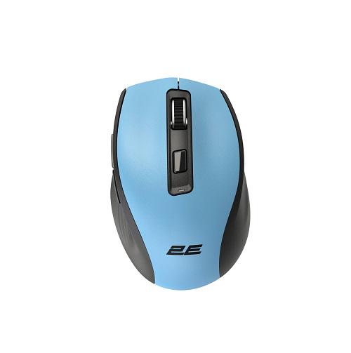Комп'ютерна мишка 2E 2E-MF250WBL Silent WL бездротова 1600dpi 6кн Blue (583506)