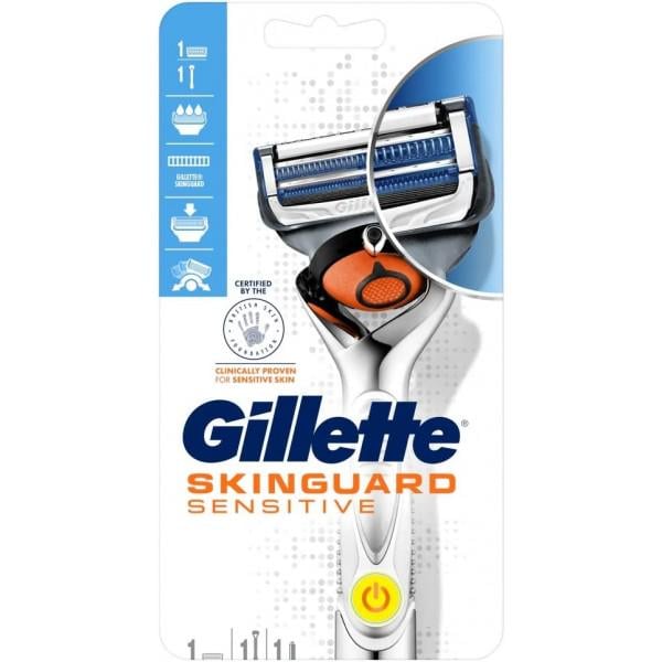 Бритва мужская GILLETTE Skinguard Sensitive Flexball Power