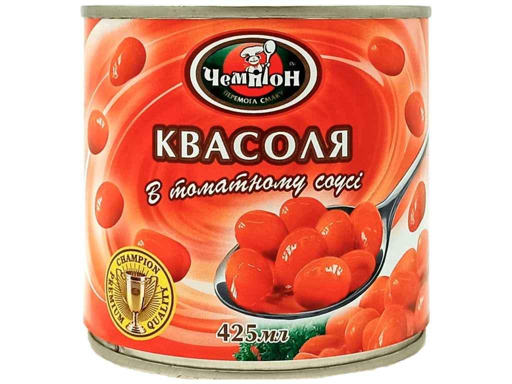 Квасоля в томатному соусі Чемпіон 425 г (974500)