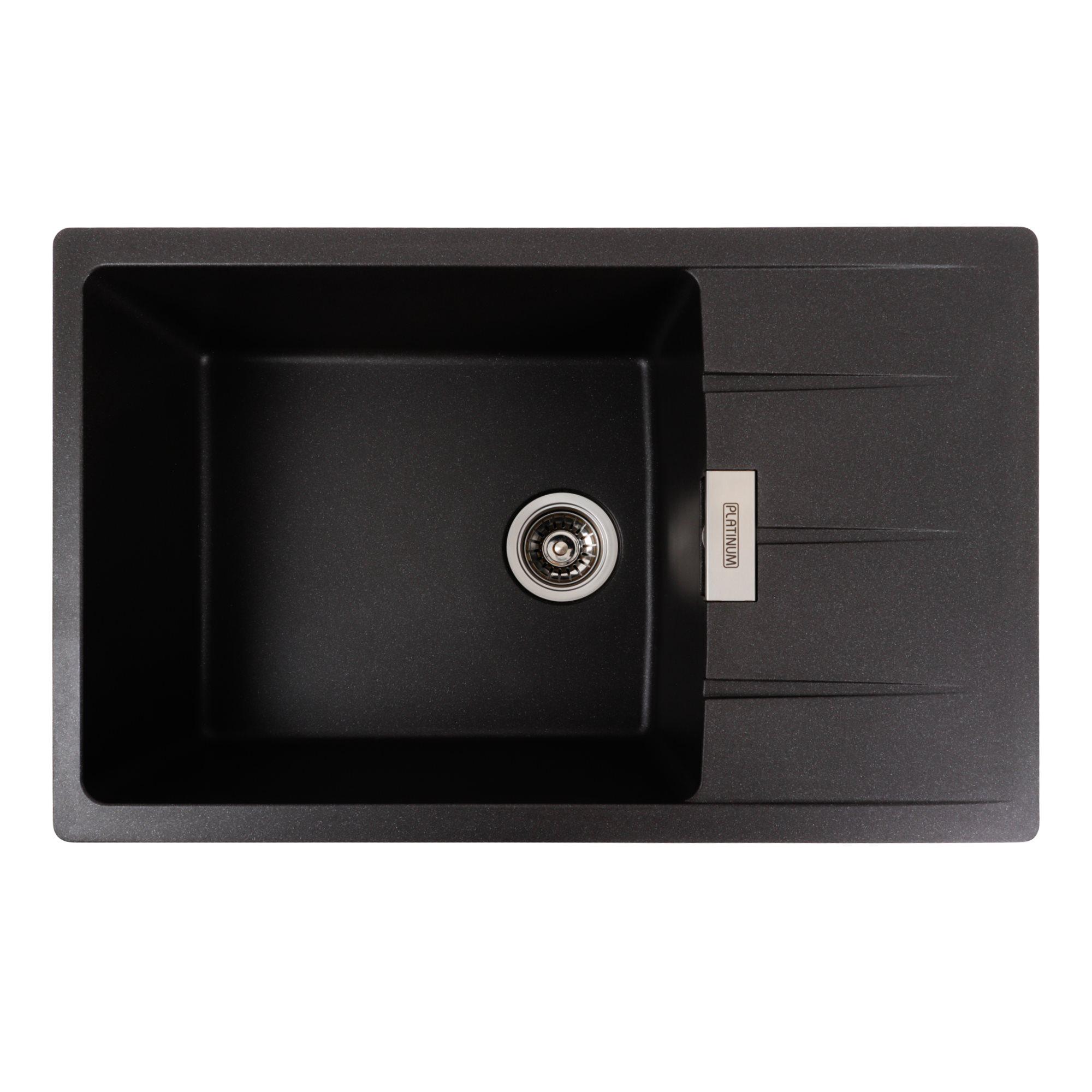 Мойка для кухни гранитная Platinum 7850 ROMA матовая Морион