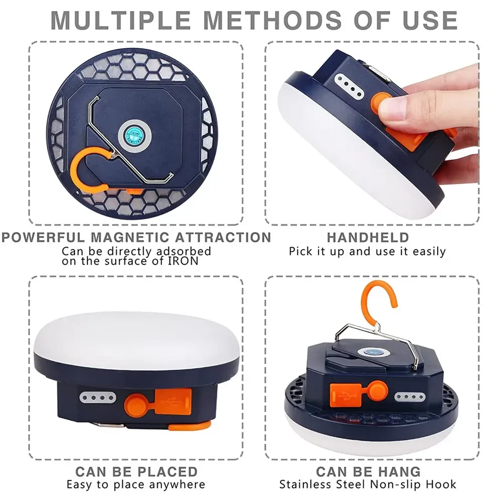 Ліхтар світлодіодний на акумуляторі Mos-13 Lighting з повербанком 6600 мАг (00026) - фото 6 Ліхтар світлодіодний на акумуляторі Mos-13 Lighting з повербанком 6600 мАг (00026) - фото 6