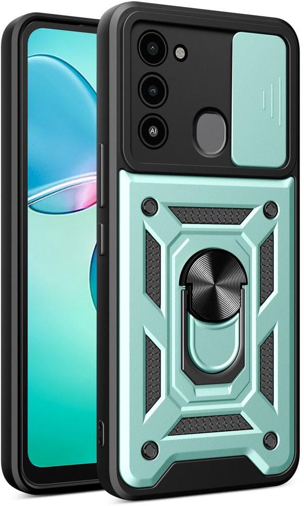 Чехол с защитой камеры 3DGuard Tecno Spark 8C Mint (32480-14)
