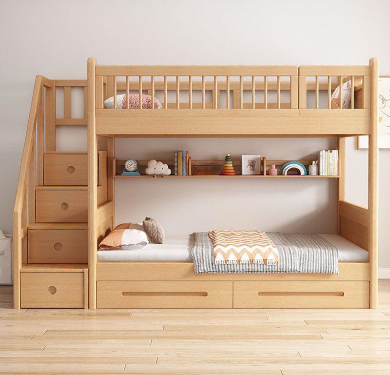 Детская кровать из натурального дерева Сосна 190х80 см (DL20) Детская кровать из натурального дерева Сосна 190х80 см (DL20)