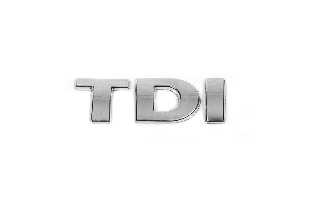 Надпись Tdi OEM Все буквы хром Davs Auto для Volkswagen Bora 1998-2004 гг. abs-пластик Хром