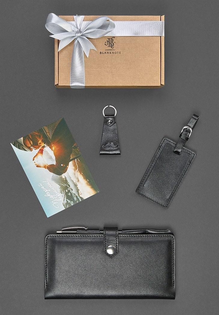 Набор кожаных аксессуаров для путешественника Берлин (A-026221)