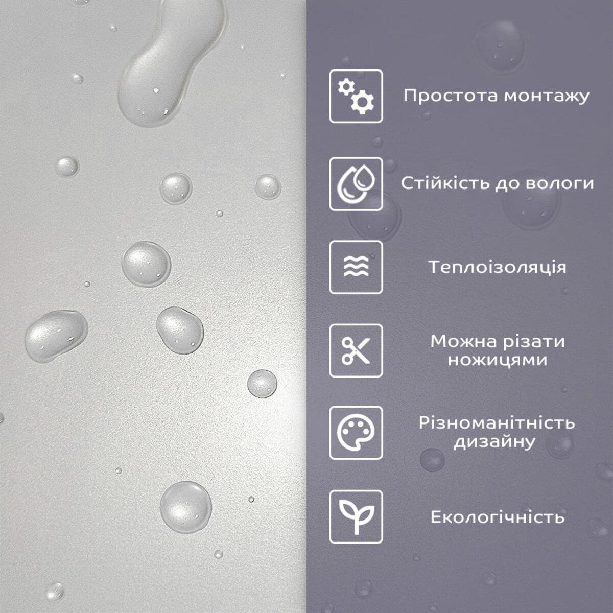 Плитка самоклеящаяся стеновая PET D 600x300x2 мм (SW-00001669) - фото 4 Плитка самоклеящаяся стеновая PET D 600x300x2 мм (SW-00001669) - фото 4