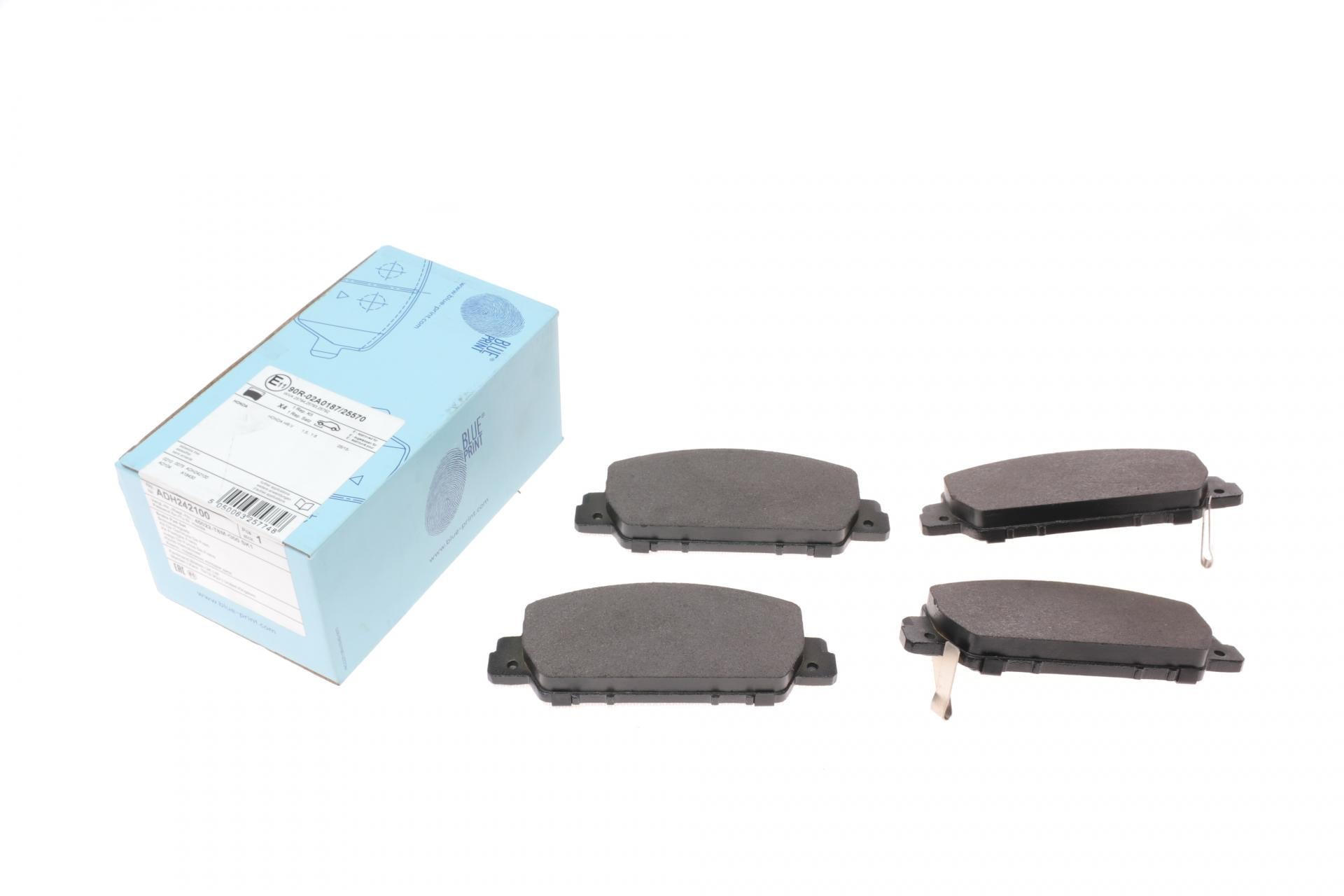 Колодки тормозные передние BLUE PRINT Honda Accord IX/X 12-/HR-V 15- (ADH242100 BLUE PRINT)