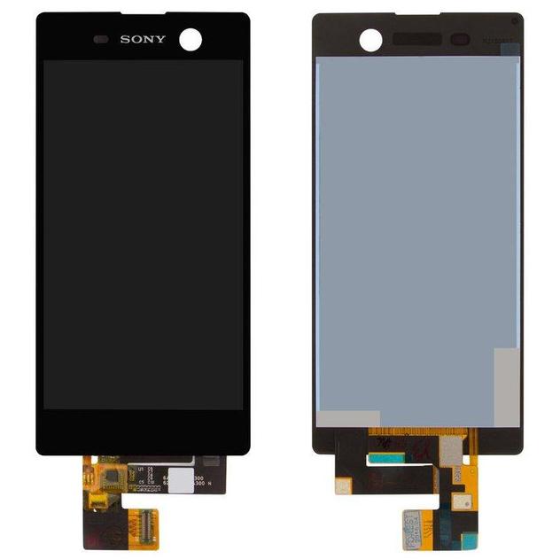 Дисплейний модуль Liquid Crystal Display/Touchscreen для Sony E5603/E5606/E5633/E5653/E5663 Xperia M5 Dual Чорний (000017121)