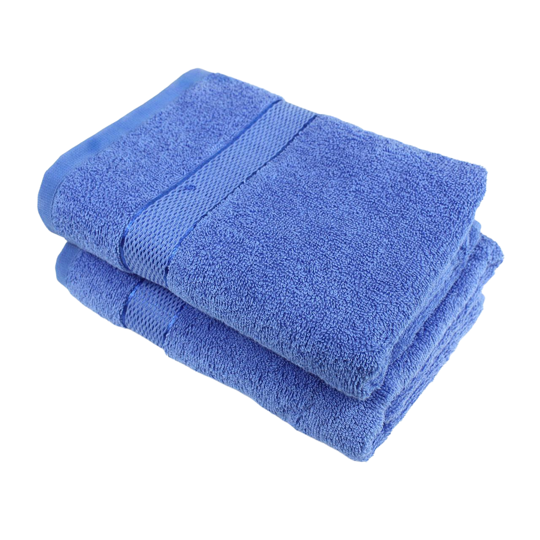 Рушник махровий БС0008 40х70 см Синій - фото 1
