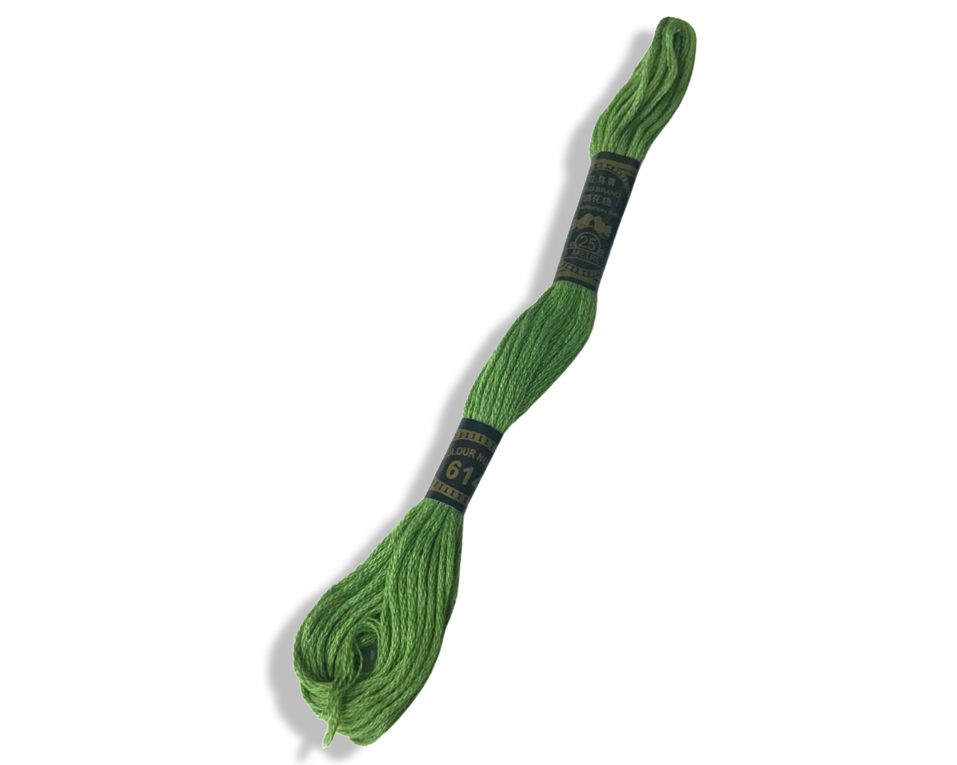 Нитка мулине однотонная 8 м (614)