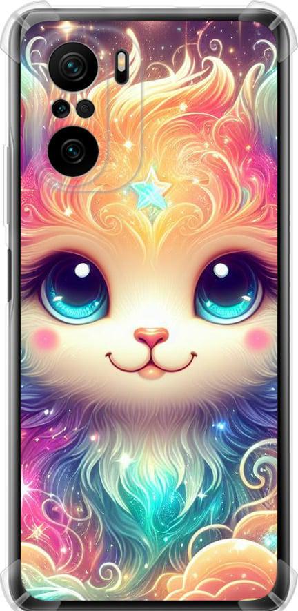 Чехол на Xiaomi Poco F3 Сказочный котенок (5813sp-2280-42517)
