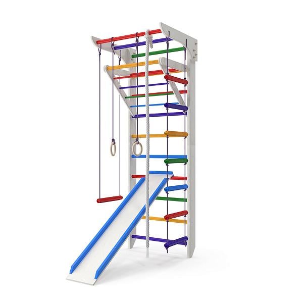 Уголок спортивный SportBaby White&Color 3-240 (White & Color 3-220_spor_NM)