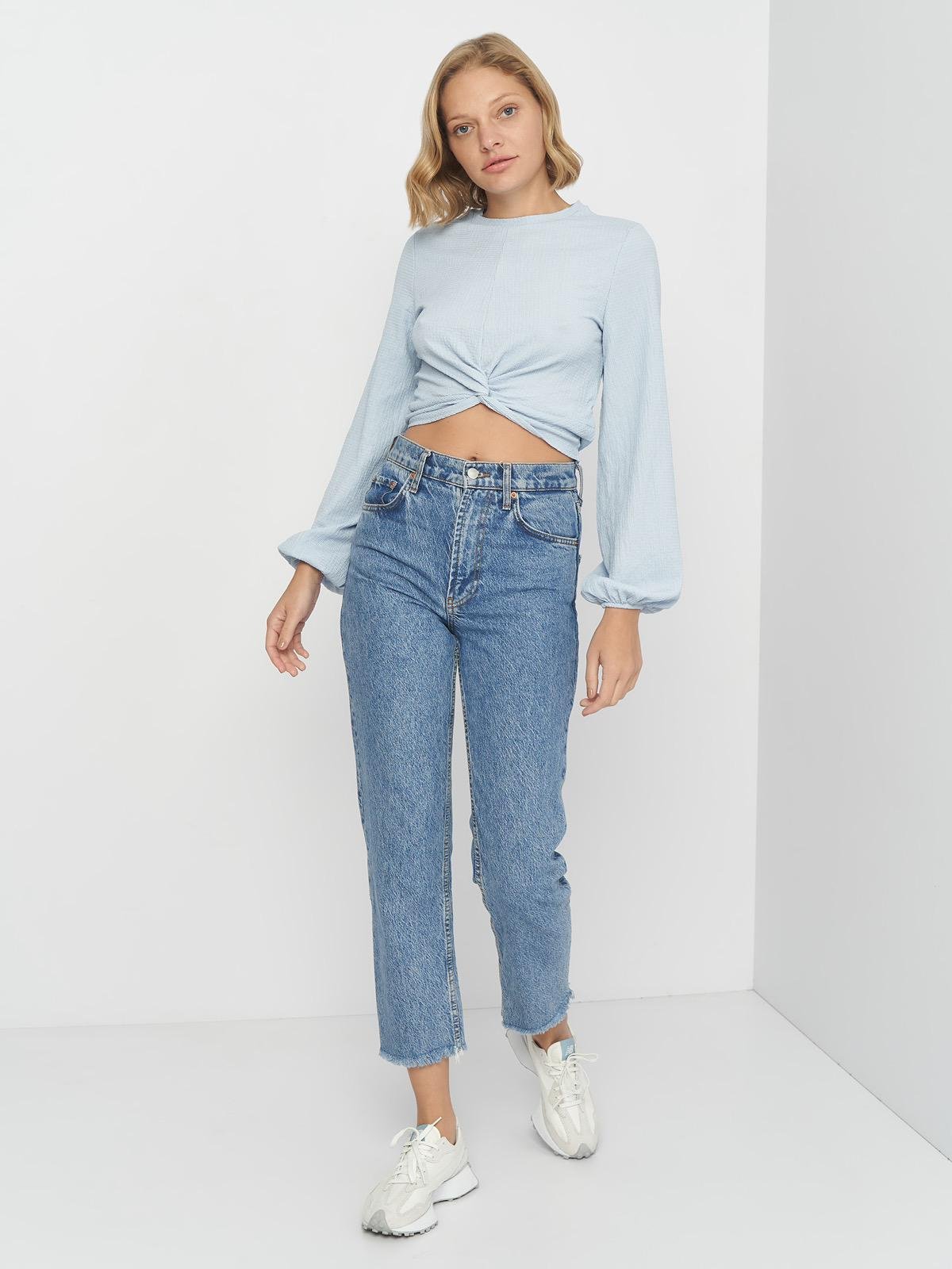 Блуза XS Светло-голубой (8784922abr) - фото 3 Блуза XS Светло-голубой (8784922abr) - фото 3