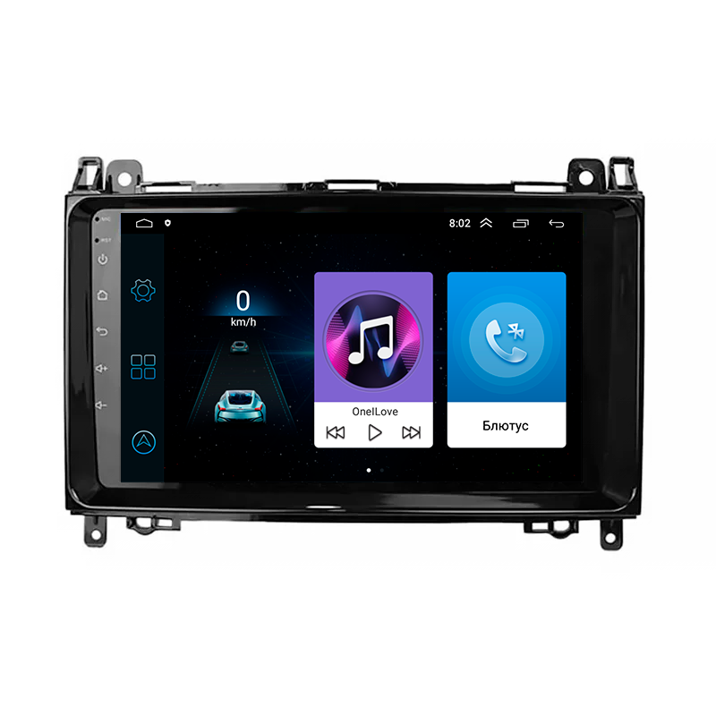 Магнитола штатная Lesko для Mercedes B200 2008-2011рр. 9" 1/16Gb Wi-Fi Optima GPS Android (1575551967)