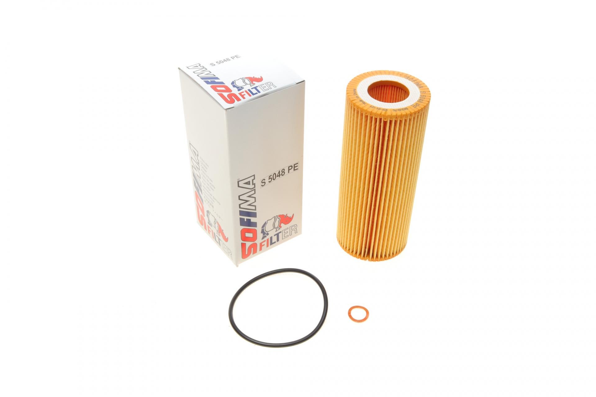 Фільтр масляний SOFIMA для BMW 3 E46/E90/5 E60/E61/7 E65-67 2,5-3,5d- (S 5048 PE)