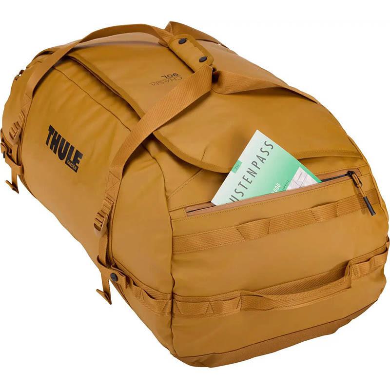 Дорожно-спортивная сумка Thule Chasm Duffel 90 л Golden (TH 3204999) - фото 9