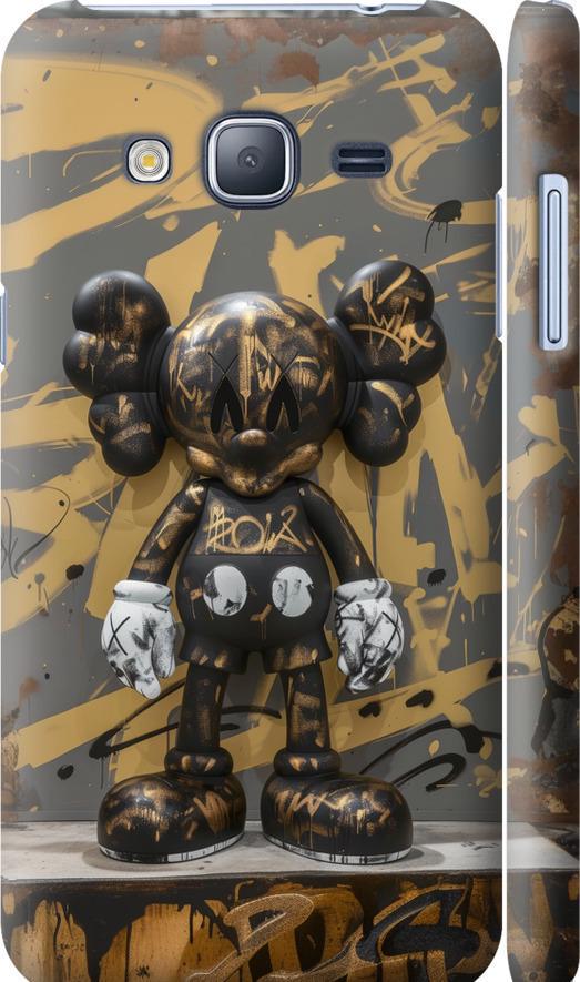 Чехол на Samsung Galaxy J3 Duos (2016) J320H Bronze kaws (6097m-265-42517)