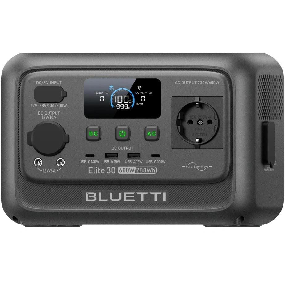Зарядная станция BLUETTI Elite 30 V2 600W 288Wh LiFePO4