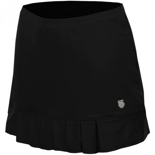 Юбка женская K-Swiss Womens mesh pleat skirt S Black (190066-001S)