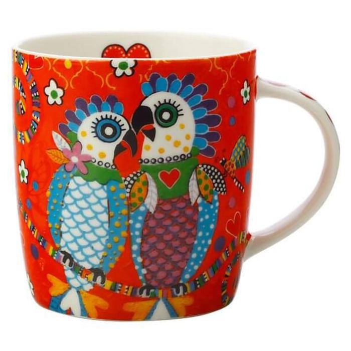 Кружка для кофе Maxwell & Williams Fan Club LOVE HEARTS керамика 370 мл (2627385)