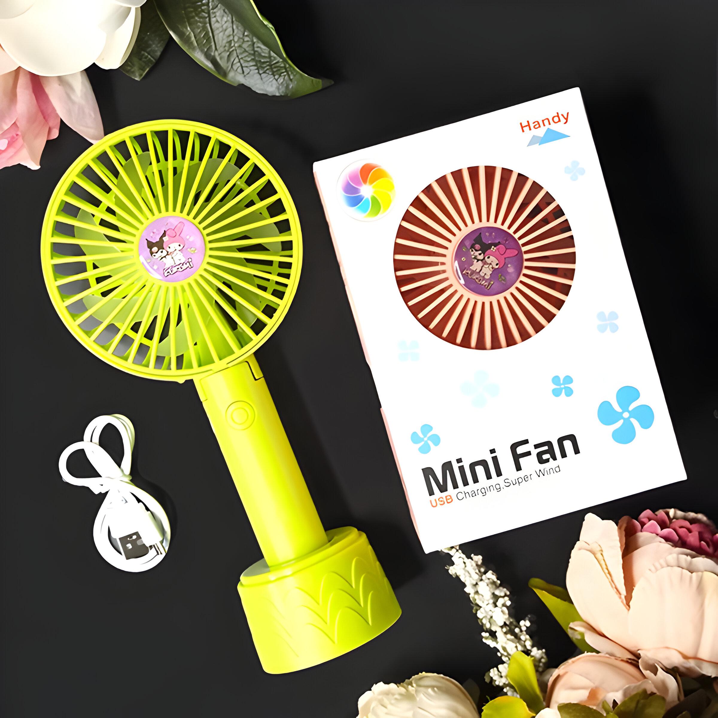 Дитячий вентилятор Куромі і Мелоді Салатовий (2628-12) - фото 4 Дитячий вентилятор Куромі і Мелоді Салатовий (2628-12) - фото 4