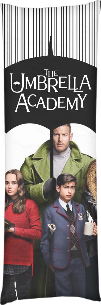 Подушка дакимакура Академия Амбрелла The Umbrella Academy 4 40x100 см (13546135)