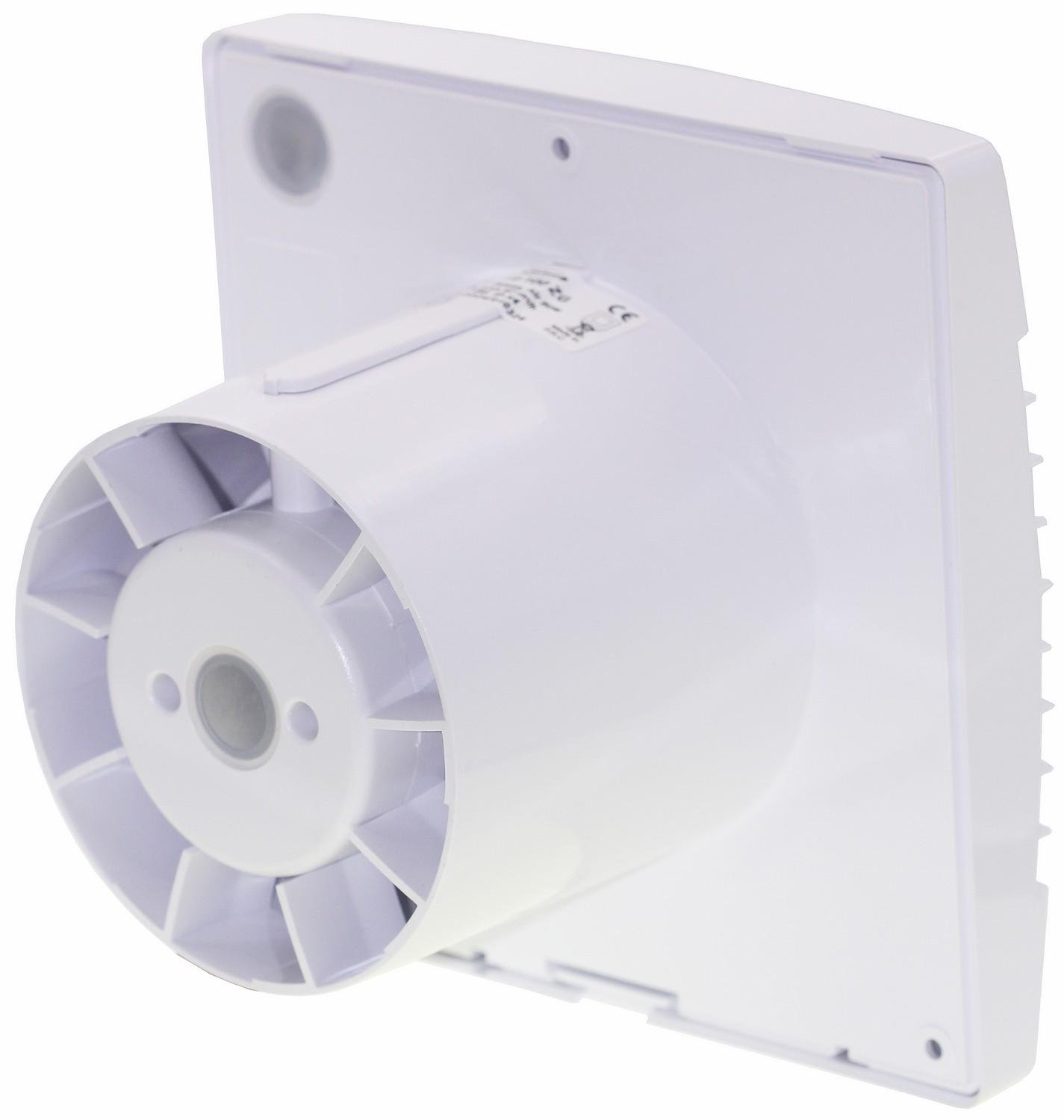 Вентилятор витяжний побутовий AirRoxy pRestige 100 ZG автоматичні жалюзі (VT868) - фото 3