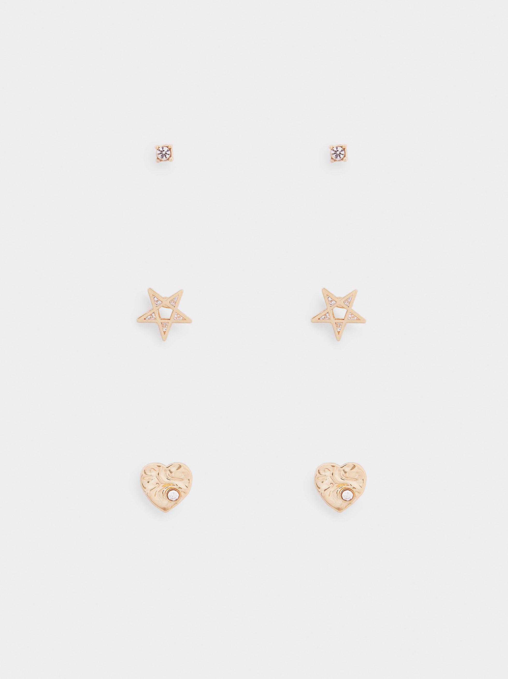 Женские серьги Parfois 189009 ONE Золотой