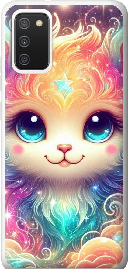 Чехол на Samsung Galaxy A02s A025F Сказочный котенок (5813t-2203-42517)