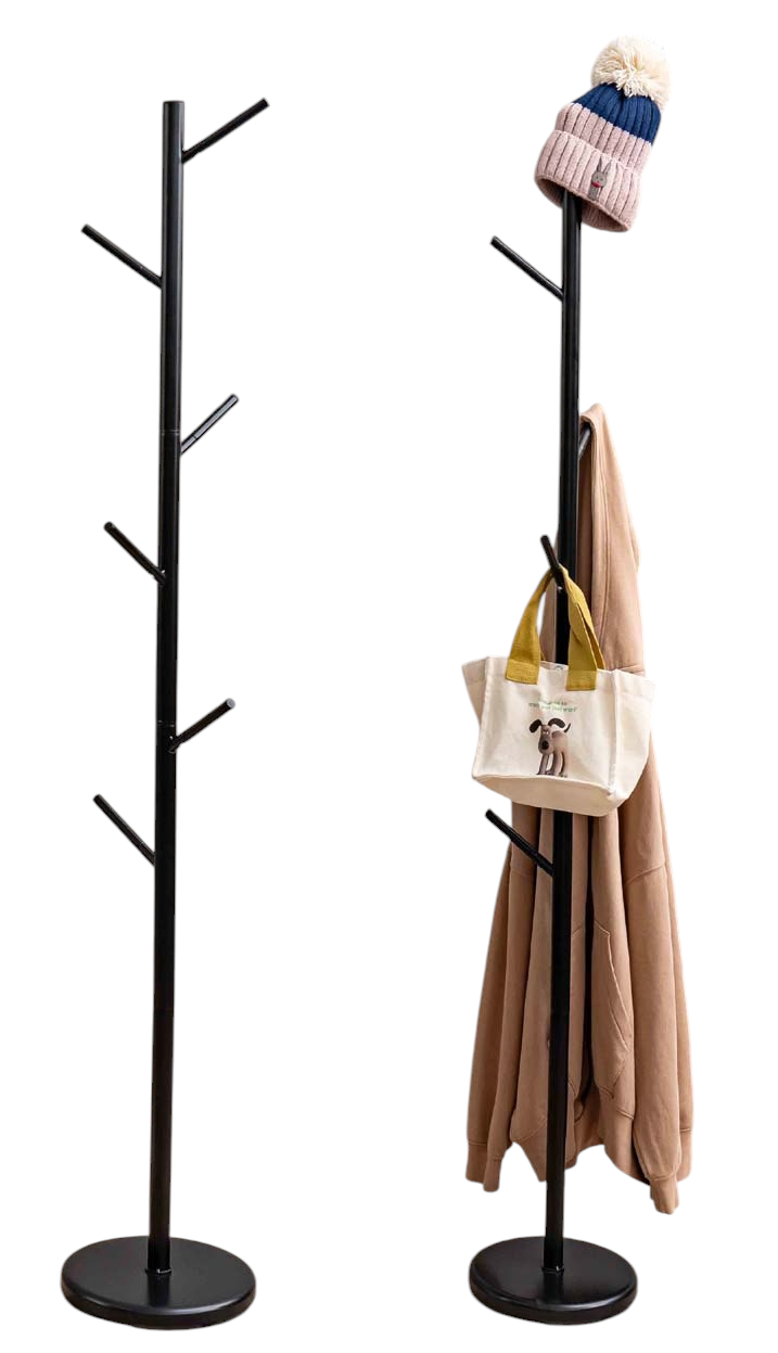 Вішалка кактус металева для одягу 28х28х168 см Чорний (DA14143K1) - фото 2