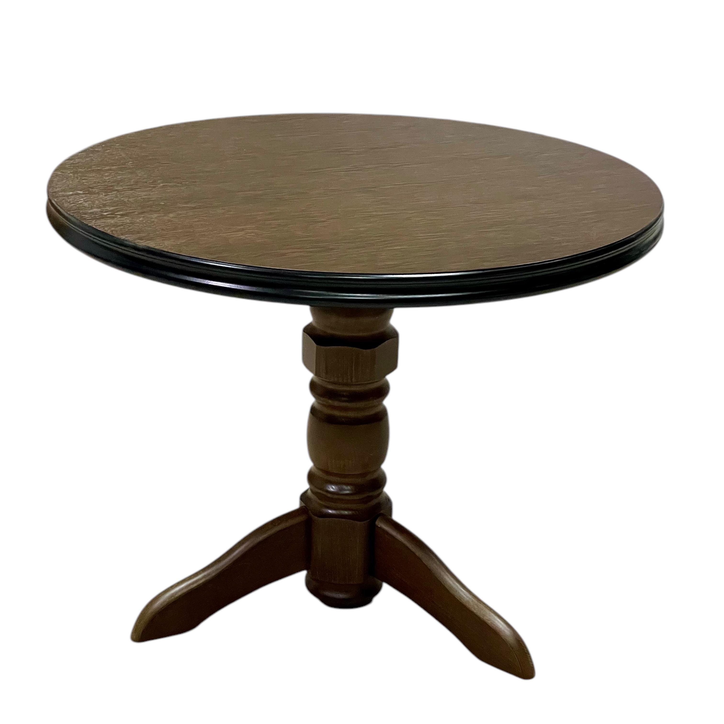 Стол обеденный круглый Скиф СТ-2 100x140х100 см Дуб (25690737) - фото 3 Стол обеденный круглый Скиф СТ-2 100x140х100 см Дуб (25690737) - фото 3