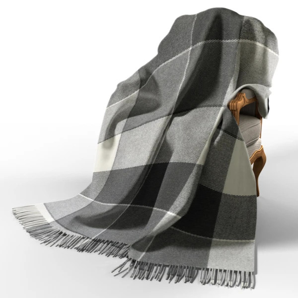 Плед шерстяной Love You Эльф 4049 140х200 см Серый (8-6-5131690)