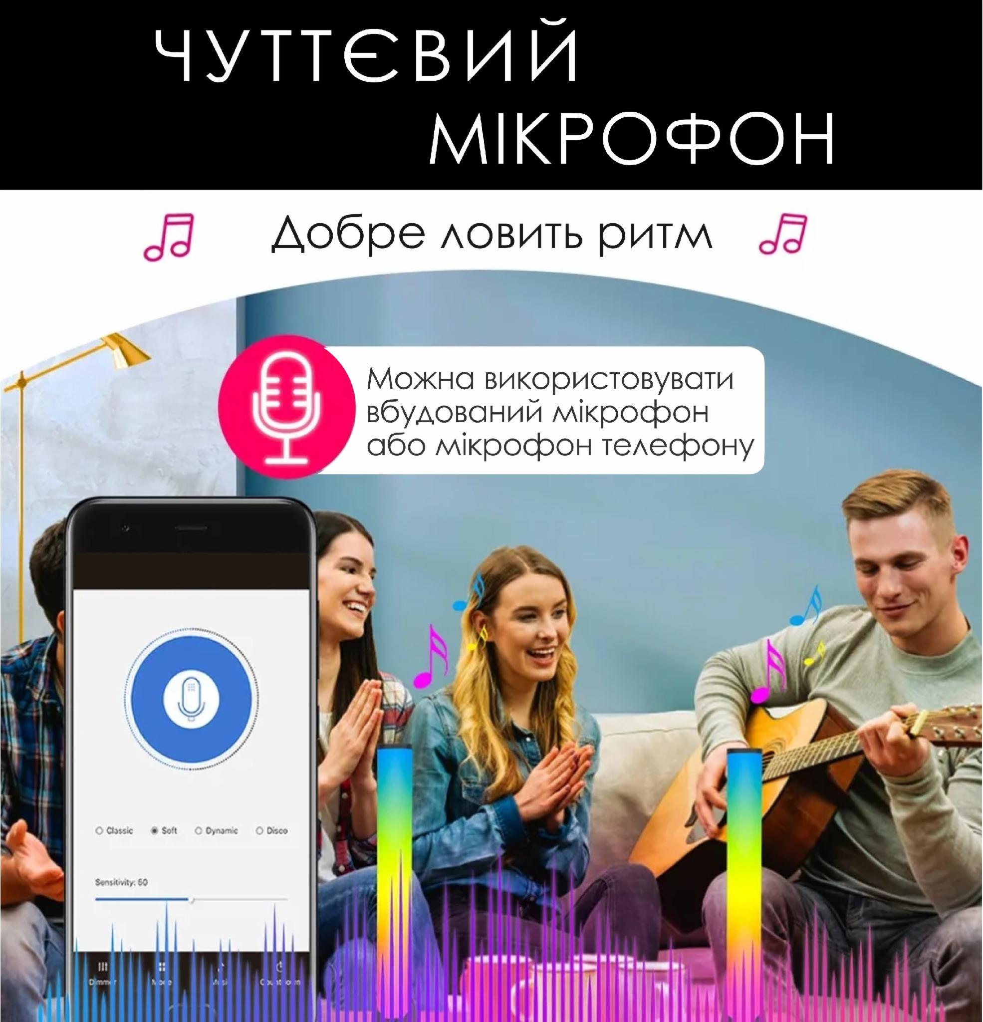 Підсвічування монітора/телевізора Tuya Smart LED SAL-002B WiFi 2700-6500K Color/White (178098) - фото 7