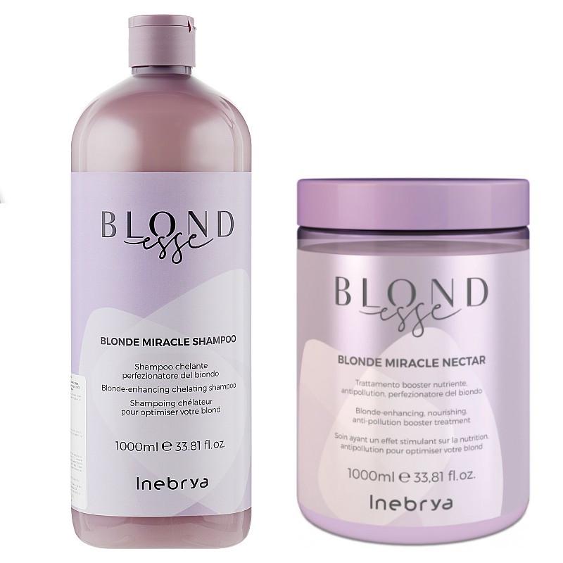 Набор для оттенков блонд Inebrya Blondesse Blonde miracle shampoo (1369542935)