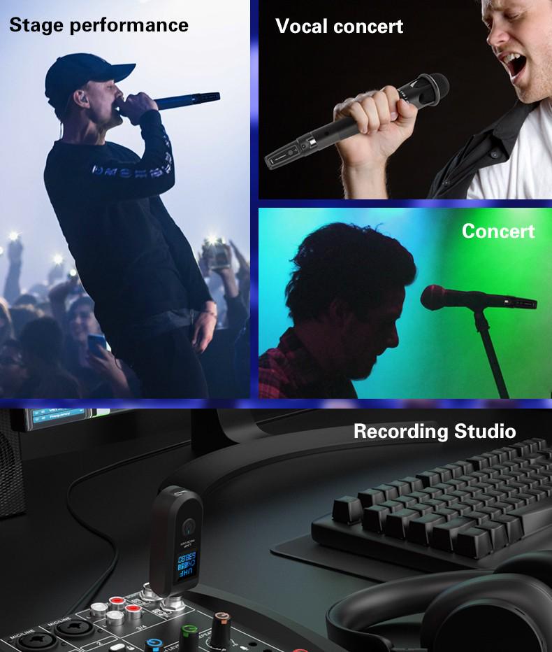 Мікрофонний адаптер-конвертер 2,4G бездротовий XLR 50 м (0088) - фото 2 Мікрофонний адаптер-конвертер 2,4G бездротовий XLR 50 м (0088) - фото 2