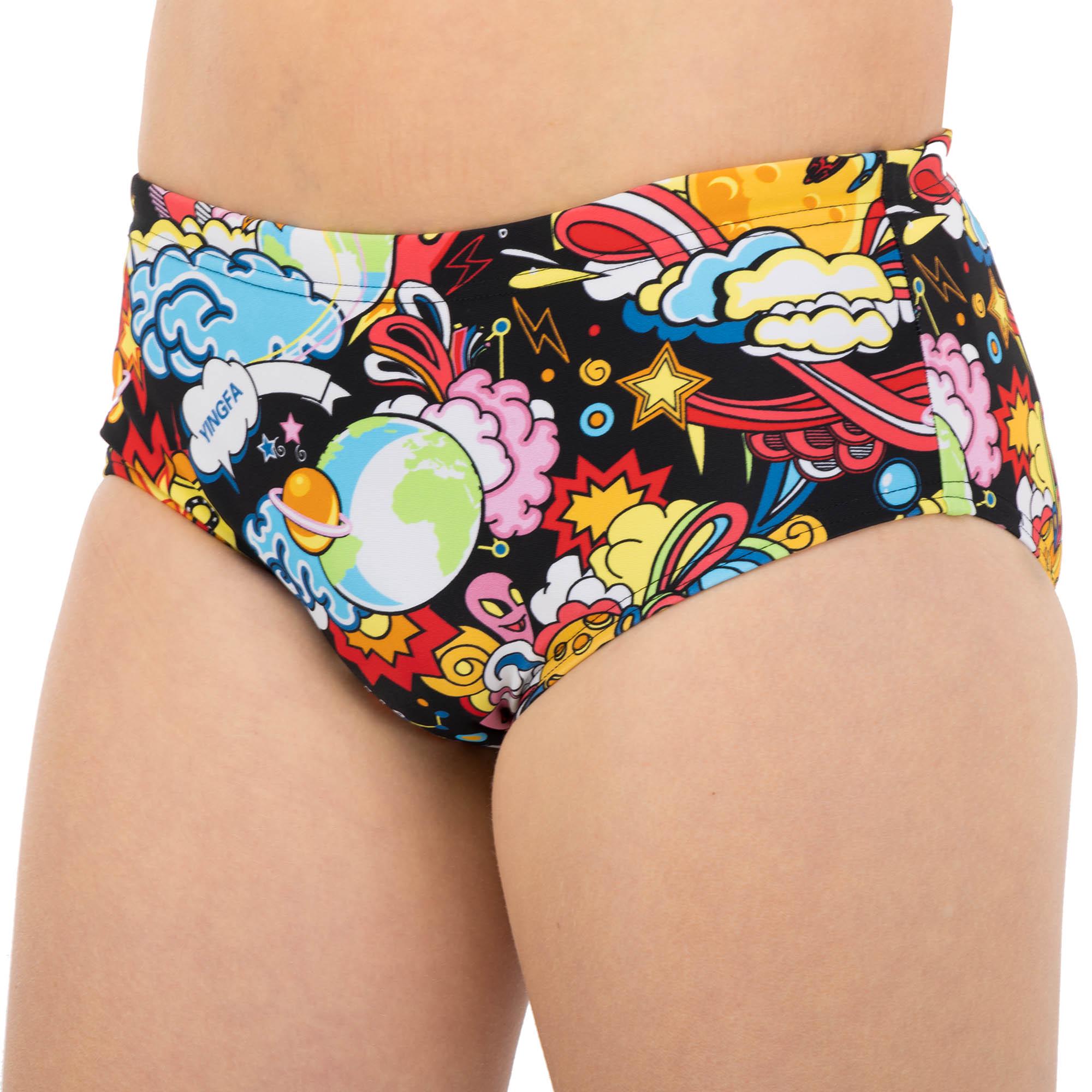 Плавки чоловічі класичні для плавання YINGFA 6700 XS Різнокольоровий (6700_Мультиколор_XS_(145-150с)